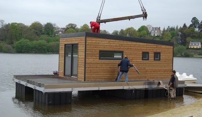 Construction maison flottante