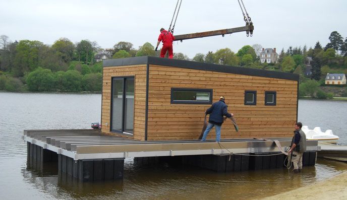 Construction maison flottante